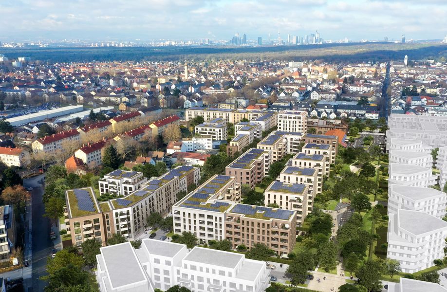 NeuIsenburg, Stadtquartier Süd Projekt GEWOBAU Gemeinnützige